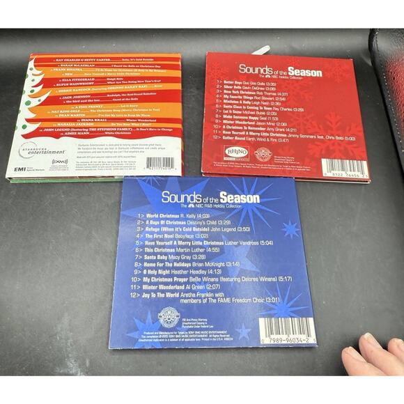 Sounds Of The Season NBC Holiday Collection Various Artists Jazz Lot Of 3 CDs -D - Picture 2 of 8